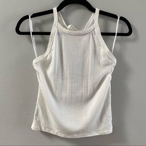 WHITE AMERICAN EAGLE HALTER